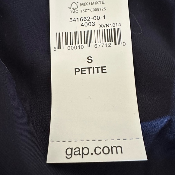 V-Neck Flutter Tank Floral GAP Dress - Picture 4 of 4